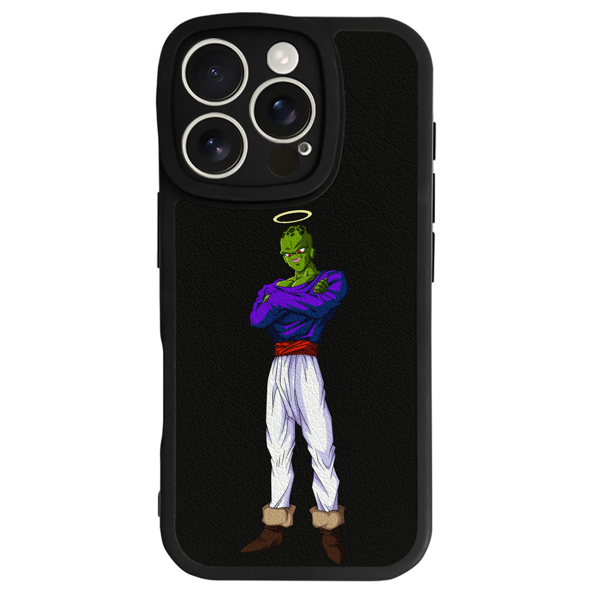 （画像用） ドラゴンボール パイクーハン DRAGON BALL Pikkon 【iPhone 16シリーズ対応】シリコンスマホケース（レザー調） 材質：シリコン